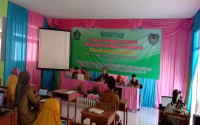 Workshop Persiapan Pembelajaran Jarak Jauh dan Penyusunan Administrasi Pembelajaran Tahun Pelajaran 2020/2021