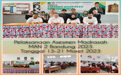 Asesmen Madrasah MAN 2 Bandung Tahun 2023
